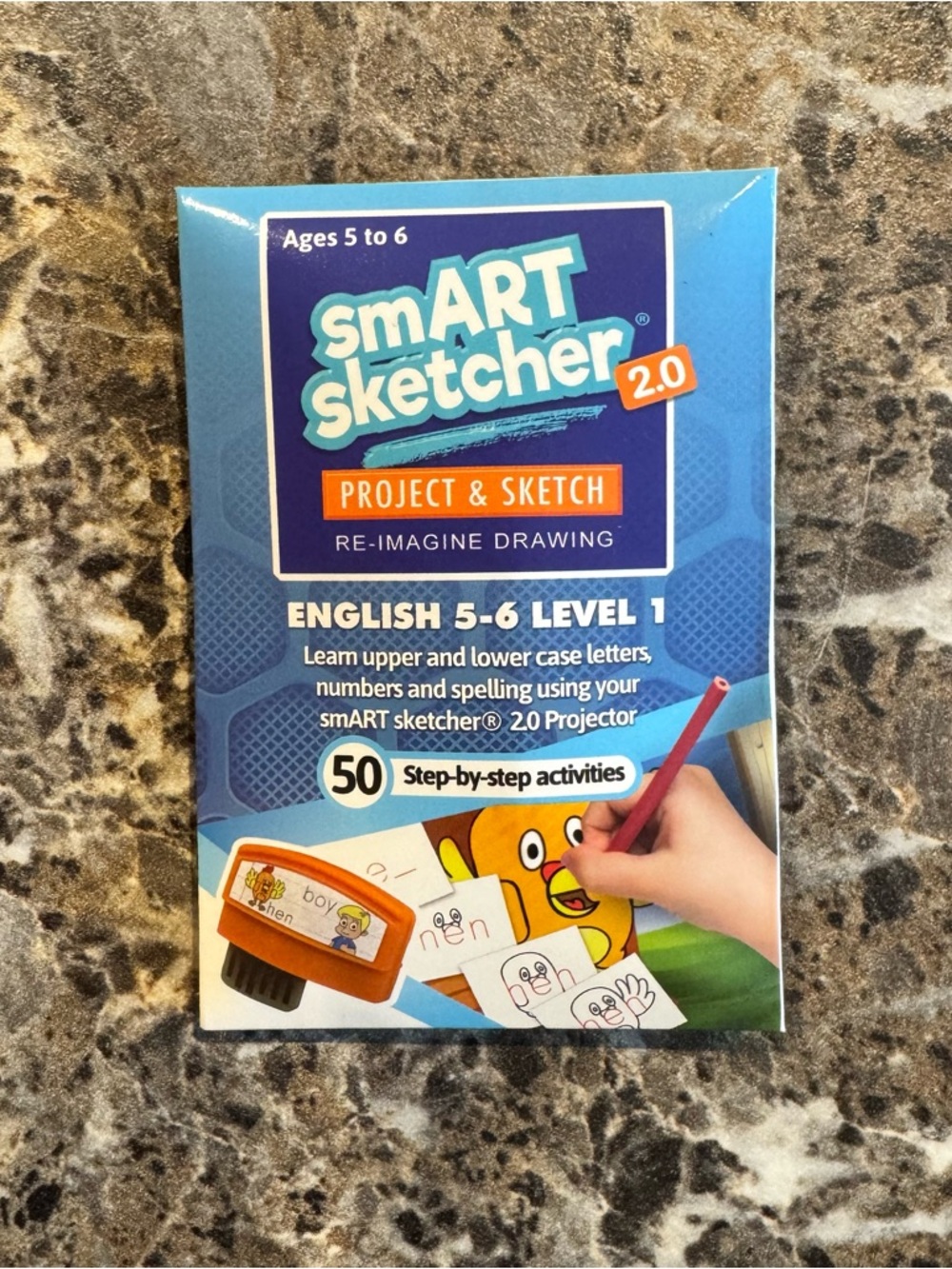 NEW/Unopened Smart Sketcher 2.0 Cartridge — English 5-6 Level 1